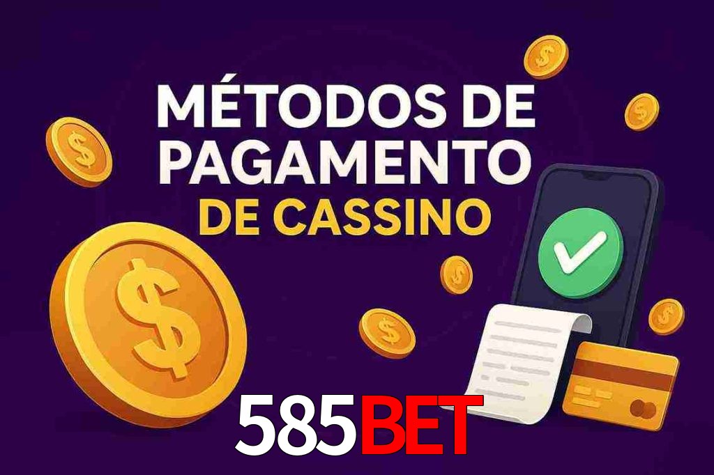 Métodos de Pagamento no 585bet